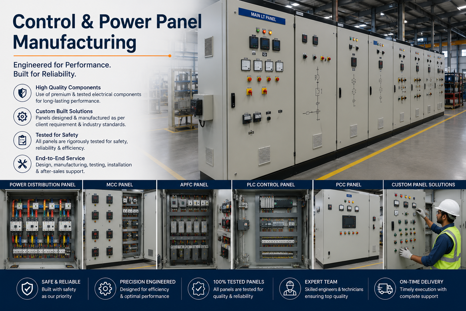 Electrical Control & Power Panels in Pune